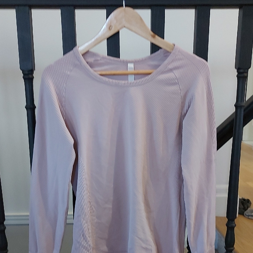 Light Pink Long Sleeve Top